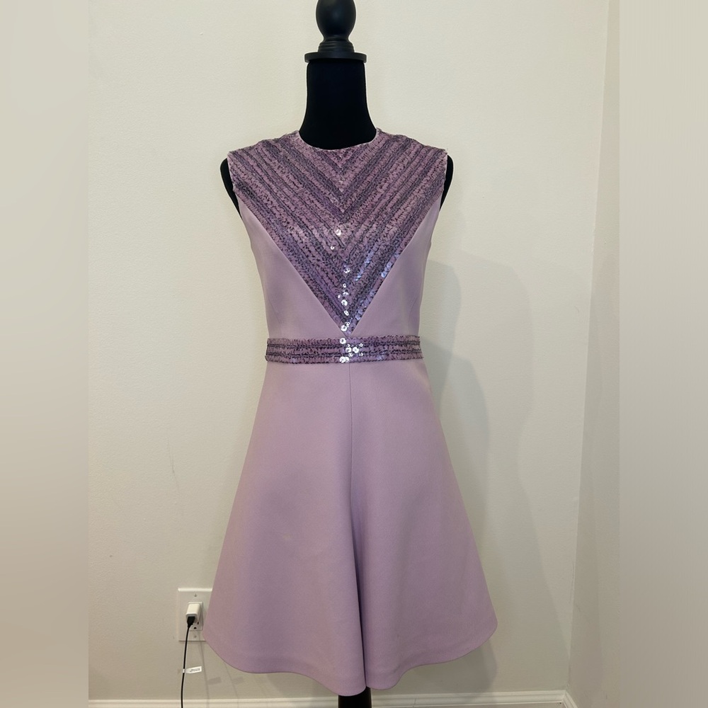 Vintage Louis Vuitton Purple Sequined Dress - Size FR 36 / US Small